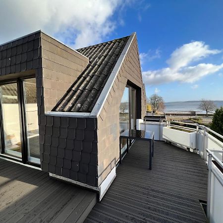 Beach House II - Penthousewohnung In Bestlage Mit Sonniger Dachterrasse Und Top Meerblick Harrislee Exteriér fotografie