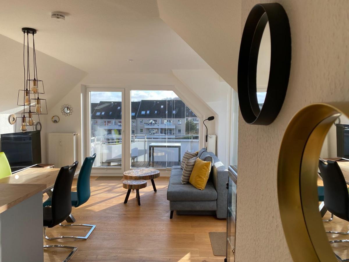 Beach House II - Penthousewohnung In Bestlage Mit Sonniger Dachterrasse Und Top Meerblick Harrislee Exteriér fotografie