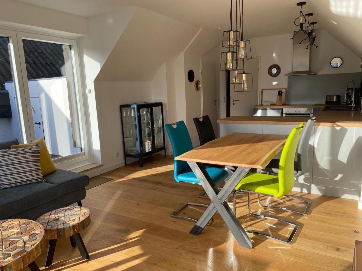 Beach House II - Penthousewohnung In Bestlage Mit Sonniger Dachterrasse Und Top Meerblick Harrislee Exteriér fotografie