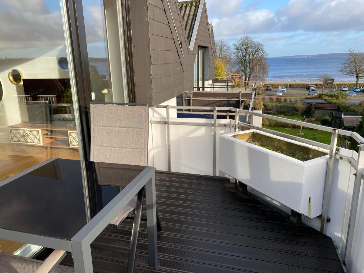 Beach House II - Penthousewohnung In Bestlage Mit Sonniger Dachterrasse Und Top Meerblick Harrislee Exteriér fotografie
