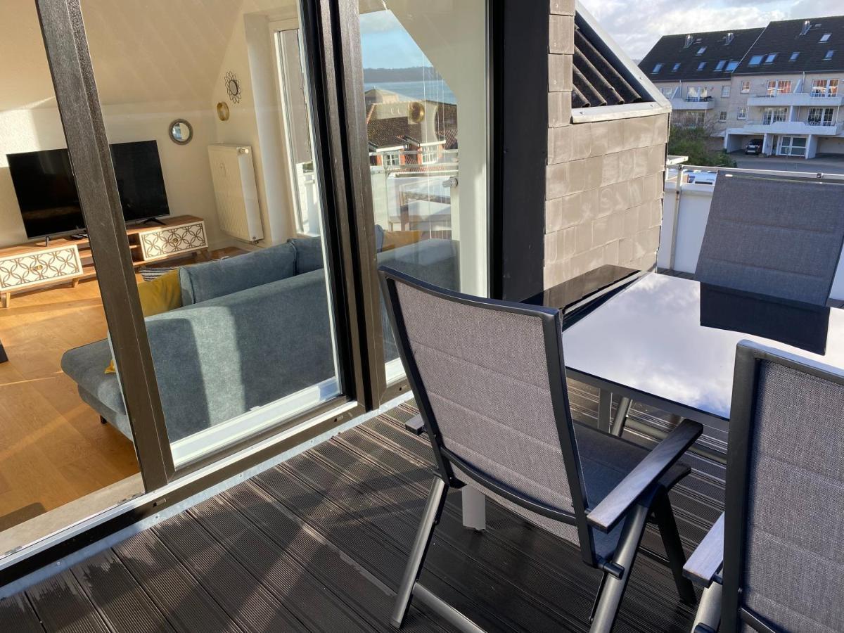 Beach House II - Penthousewohnung In Bestlage Mit Sonniger Dachterrasse Und Top Meerblick Harrislee Exteriér fotografie