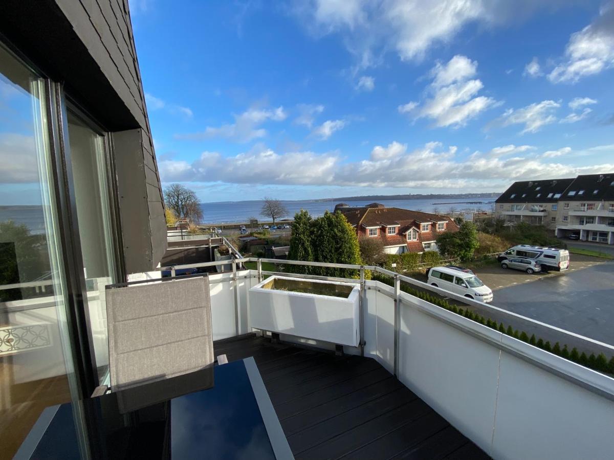 Beach House II - Penthousewohnung In Bestlage Mit Sonniger Dachterrasse Und Top Meerblick Harrislee Exteriér fotografie