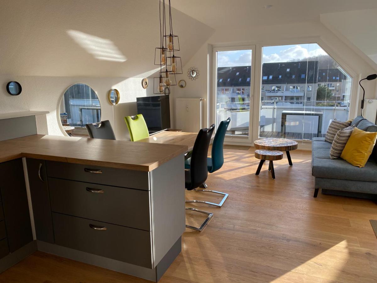 Beach House II - Penthousewohnung In Bestlage Mit Sonniger Dachterrasse Und Top Meerblick Harrislee Exteriér fotografie